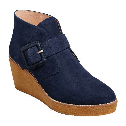Women's Jack Rogers Izzie Suede Wedge booties
