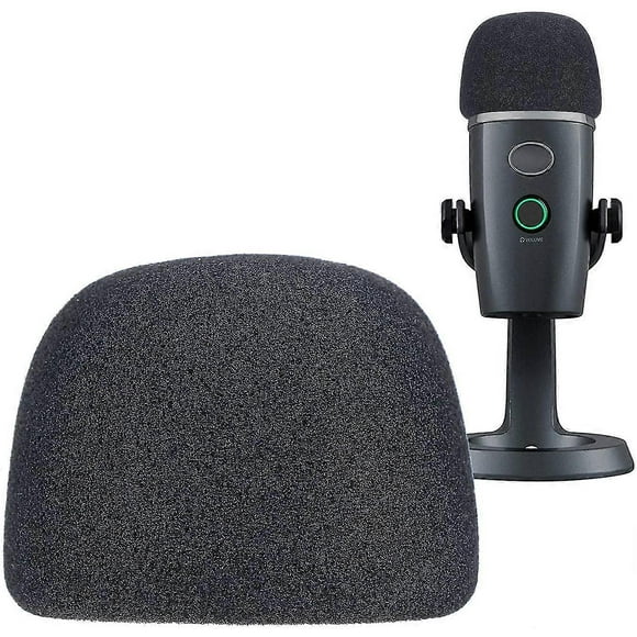 Yeti Nano Microphone Foam Windscreen - Mic Wind Cover Pop Filter Foam Cover, Professional Customized For Blue Yeti Nano