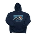 thumbnail image 2 of Light Source Mens Hooded Sweatshirt Persevere, Navy, MD, 2 of 2