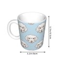 thumbnail image 2 of Yiaed Dog Print Ceramics Coffee,Large Handle Design,Extra Large Tea and Coffee Cup for Office and Home Mugs, 2 of 6