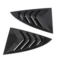 thumbnail image 1 of 2Pcs Car Rear Window Shutter Cover Trim Stylish Look Window Louver Side Vent Trim Replacement for Tesla Model 3 2023 and Later Carbon Fiber Style, 1 of 5