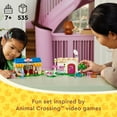 thumbnail image 4 of LEGO 6471352 Animal Crossing Nooks Cranny & Rosies House Video Game Toy, 4 of 8