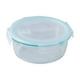 thumbnail image 2 of Caja Bento de Cristal | Recipiente de almuerzo seguro para microondas y a prueba de fugas | Almacenamiento de alimentos de vidrio borosilicato duradero | Apto para hornos y lavavajillas | Caja de, 2 of 6