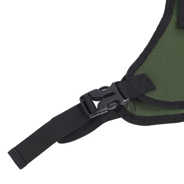 Sac de Poitrine en Polyester, Sac à Bandoulière Imperméable avec Port pour Écouteurs, Sac de Sport Extérieur Multi-Poches, Sac de Jour Léger et Compact pour Randonnée, Camping, Essentiels de Gym