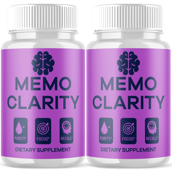 Memo Clarity Advanced Formula Brain Support Pills Maximum Strength Supplement 120 Capsules