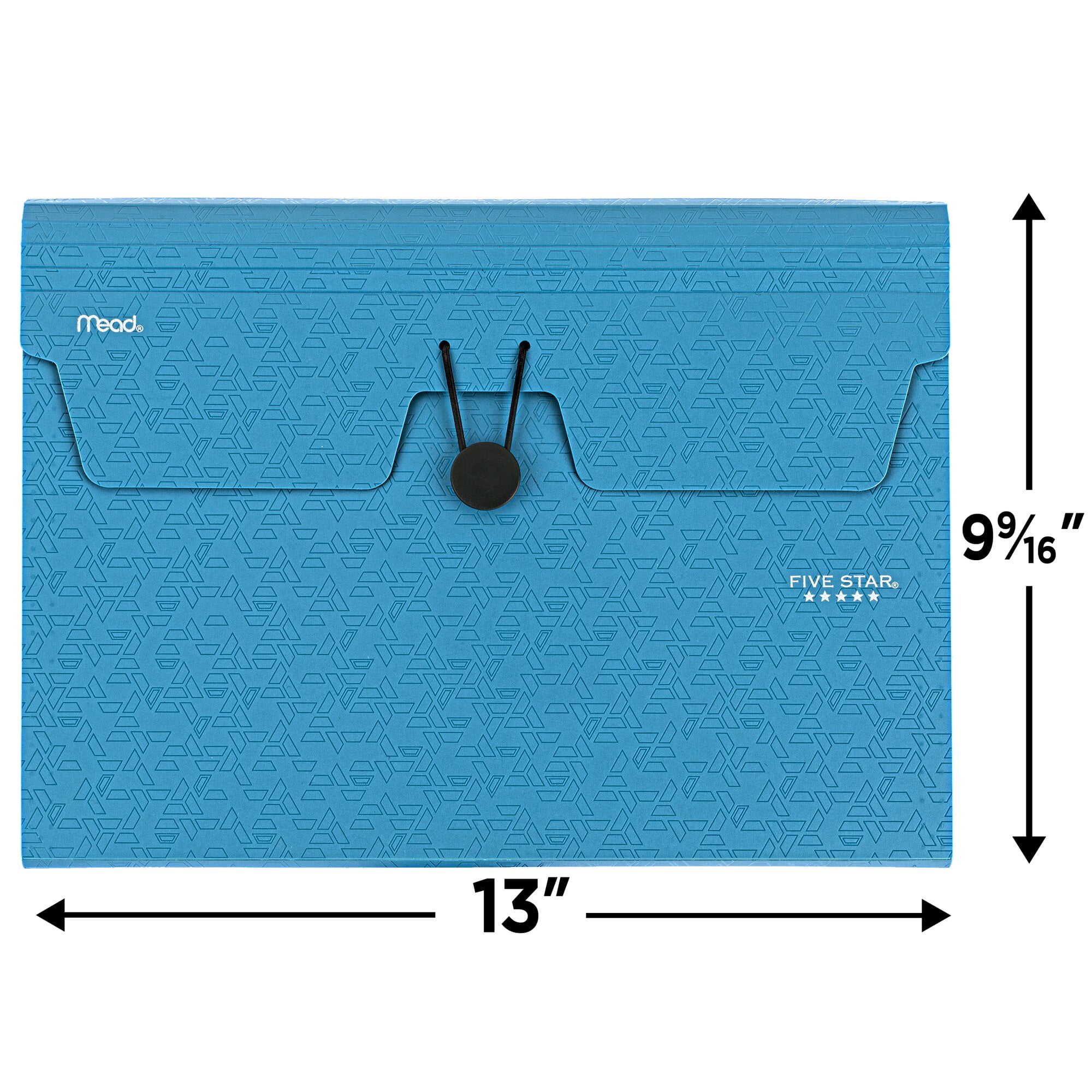 Five Star School Letter Size Plastic 6-Pocket Expandable File