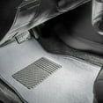 thumbnail image 2 of FH Group Carpet Floor Mats with Heel Pad For Auto Sedan SUV Van, Full Set, Gray, 2 of 5