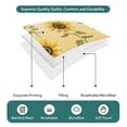 thumbnail image 5 of Queen Quilt Set 90''x96'', Sunflower Fall Lightweight Summer Bedspread Coverlet Set with 2 Pillow Shams, Thanksgiving Floral Autumn Pastoral Breathable All Season Quilt Bedding for Bedroom/Guest Room, 5 of 7