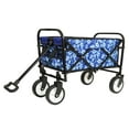 thumbnail image 2 of Olurrisa Rolling Collapsible Garden Cart Camping Wagon, with 360 Degree Swivel Wheels & Adjustable Handle, 250lbs Capacity, 2 of 6