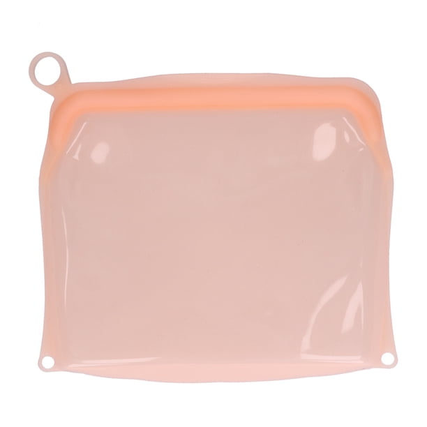 Bolsa de alimentos reutilizable, bolsa de silicona para almacenar alimentos, bolsa de silicona para alimentos para cocina, bolsa de almacenamiento reutilizable, funcionalidad de alta precisión
