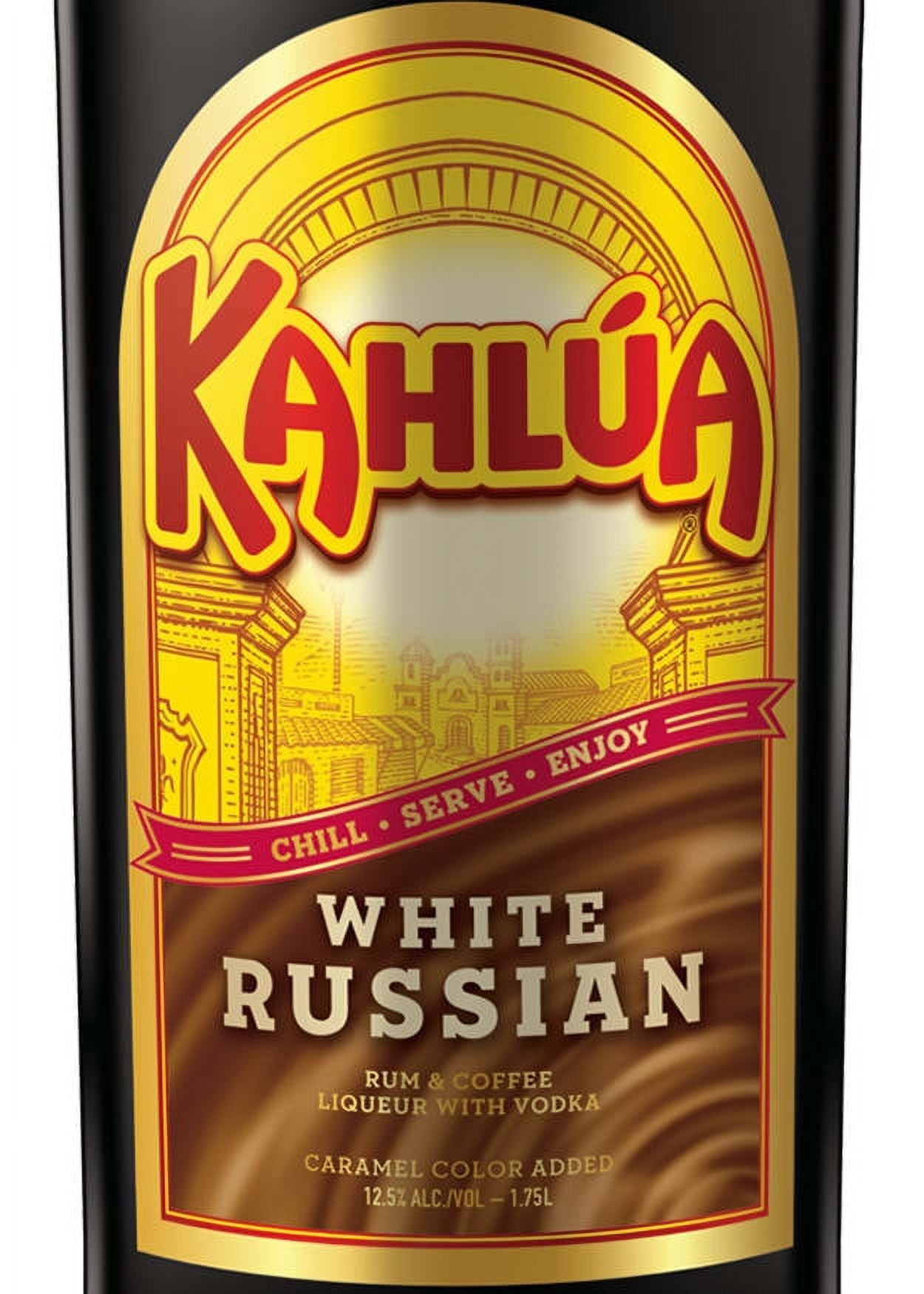 Kahlua White Russian 1.75L for Office Breakroom, 12.5% ABV