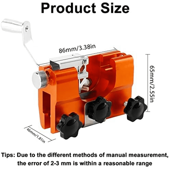 Chainsaw Sharpener, Hand Chain Sharpener, Chain Saw Sharpening Tool for Electric Chain Saws, Lumberjacks