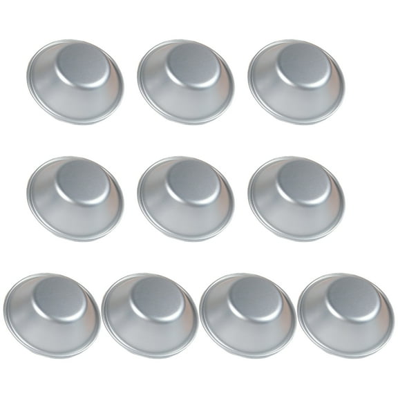 YIEMEEN 10 Pack Small Mold Baking Pans Pastry Molds Convenient Tart Pans Eggs Tart Mould