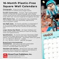 thumbnail image 6 of Otter Olympics | 2026 12x24" (Hanging) Square Wall Calendar | Plastic-Free, 6 of 9