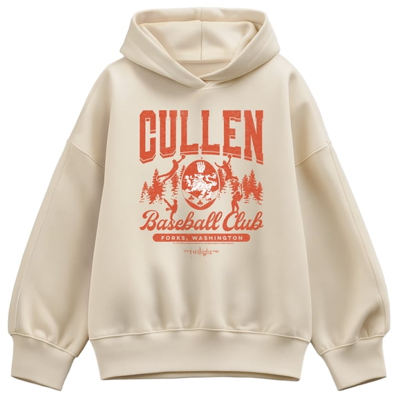 Twilight - Cullen Baseball Club Women's Oversized Fleece Hoodie Sweatshirt