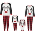 thumbnail image 1 of Pijamas familiares navideños Fiomva, pijamas navideños a juego, ropa de dormir navideña, conjunto de pijamas para parejas, niños y bebés, 1 of 8