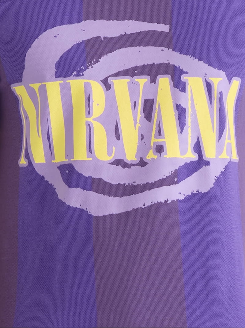 Nirvana Men's and Big Men's Graphic Mesh Football Jersey Style Nirvana Men's and Big Men's Graphic Mesh Football Jersey Style