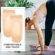 thumbnail image 1 of ADDHAT 1Par Calcetines Abiertos Yoga Beige Finos Cómodos Y Antideslizantes, 1 of 6