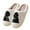 White, variant on Halloween Women House Slippers Fluffy Plush Warm Jack O Lantern Pumpkin Gothic Shoes Knit Memory Foam Anti-Slip Sole Fleece Lined Indoor/outdoor Winter House Shoes Halloweens Gifts for Adults