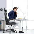 thumbnail image 4 of BestOffice Ergonomic Gaming Chair, Lumbar Support, Swivel Rolling for Men,  Women(Black), 4 of 7