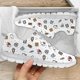 thumbnail image 1 of Zapatos de enfermería para mujer, con diseño de herramientas médicas, con cordones, informales, resistentes a la suciedad, cómodos, transpirables, planos, a la moda., 1 of 6