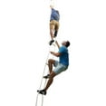 thumbnail image 4 of ISOP Fire Escape Ladder 3 Story with Hooks 25 ft - Emergency Rope Ladder - Hanging Ladder Set, 4 of 12