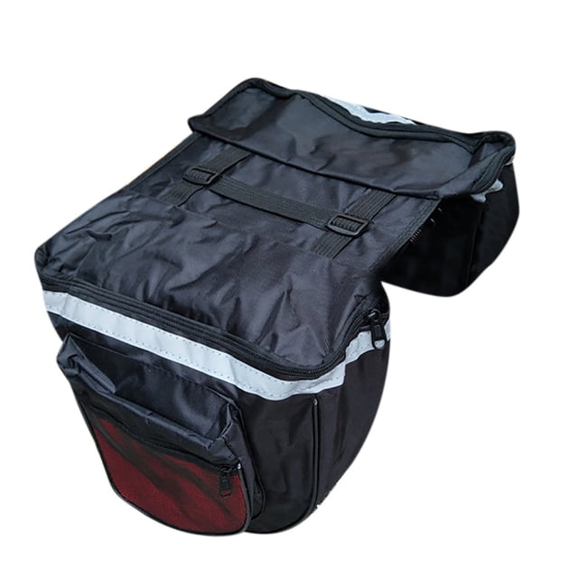 Kyusrd Summer Outdoor Patio Deals!Multifunctional Bicycle Rear Seat Bag Trunk Bag Handbag Rear Bike Panniers
