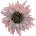 thumbnail image 3 of 2 Pcs of Rustic Big Diameter 7.08inch Artificial Sunflower Curtain Clips Curtain Tiebacks Accessory Curtain Holder Curtain Holdbacks for Home Office Decoration,Pink Purple, 3 of 15