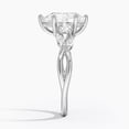 thumbnail image 3 of Dash Jewel 14K White Gold Over Rings - 2.1 Ct Pear Cut Diamond Rings - Engagement Wedding Rings Jewelry - Split Shank Christmas Gifts for Her - Gorgeous Anniversary Gift - Girls Rings for Gifts, 3 of 6