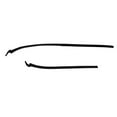 thumbnail image 4 of Windshield Wiper Cowl Seal For Mini R55 2007-2015 For Mini R56 R57 2006-2015 51132751209 51132751210 Auto Spare Parts, 4 of 5