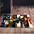 thumbnail image 6 of Super Heros Rug, Boy Room Rugs, Kids Room Rugs, Entry Rug, Front Door Rug, Step Rug, Handmade Gift, Non-Slip Carpet, Thin Rug, Runner Rug, 1.7'x2.3' - 50x70 cm, 6 of 8