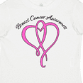 thumbnail image 4 of Inktastic Breast Cancer Awareness with Pink Ribbon Heart Boys or Girls Toddler T-Shirt, 4 of 5