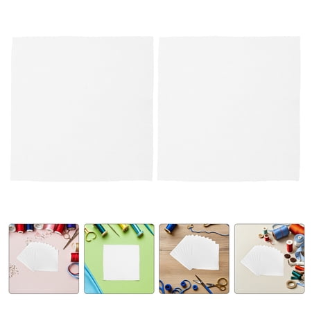 LOLIPPYY White Cotton Embroidery Cloth Squares Soft Fabric for Craft Sewing and Garment Use LOLIPPYY White Cotton Embroidery Cloth Squares Soft Fabric for Craft Sewing and Garment Use