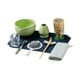 thumbnail image 5 of 10pcs matcha set de té té almohadilla de té regalo de tazón para japonés familiar, utensilios de cocina para preparación de matcha matcha latte Verde claro, 5 of 8