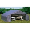 ShelterLogic ShelterCoat Garage, 22 x 24 x 12 ft, Peak Style, Green, Fabric