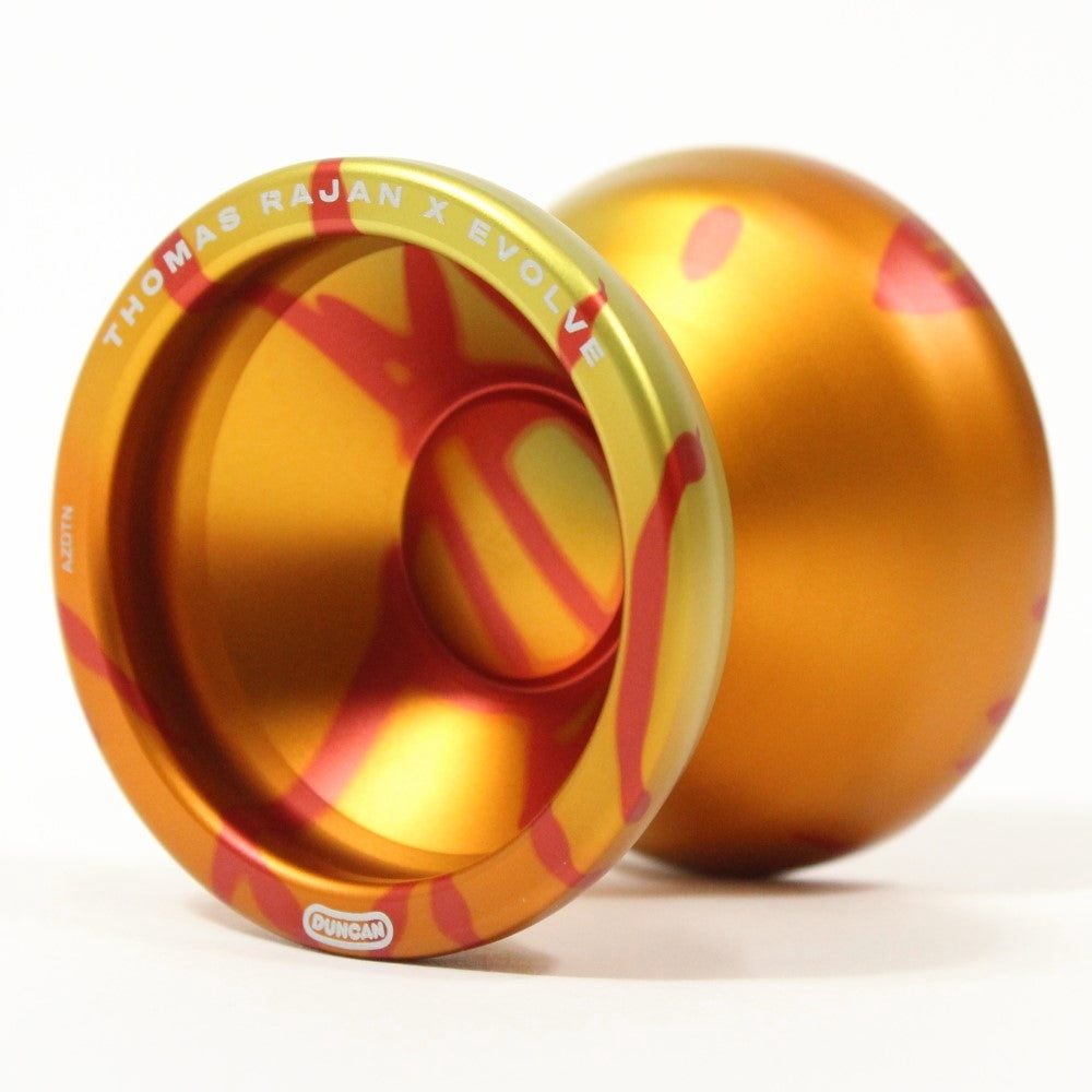 Duncan Evolve Yo-Yo - 7075 Aluminum Monometal Justin Dauer Signature YoYo (Rose Gold)