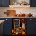 thumbnail image 4 of Fall Dishwasher Magnet Cover 23.03x25.59 In Happy Fall Yall Dishwasher Cover for Washers Fridge Panel,Thanksgiving Magnetic Covers for Kitchen,Fall Leaves Kitchen Decor(Black), 4 of 6