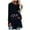 Black, variant on LYXSSBYX Womens Long Sleeve Dress Hot Sale Clearance Women Fashion O-neck Pullover Flower Printing Long Sleeves Sweater T-shirt Tops