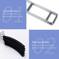 2Pack MultiLayer Wardrobe Organizer, 5in1 AntiSlip HeavyDuty Metal Hangers, SpaceSaving