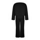 thumbnail image 5 of TaTaai Women Solid Cotton Linen Drawstring Waist Wide Straight Leg Capri Pants with Pockets Loose Casual Ladies Fitness Daily Lounge Wear Breathable No Fading Stylish Comfortable Trousers Gift, 5 of 6