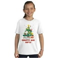 thumbnail image 5 of PACMAN Christmas Tree Ghost and Gifts Crewneck T Shirts Boy Girl Brisco Brands S, 5 of 6
