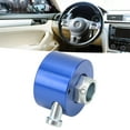 thumbnail image 4 of Steering Wheel Quick Release Kit, 3/4in Shaft Steering Wheel Quick Release Disconnect Hub With Push Button For 3 Hole Steering WheelSilver, 4 of 8
