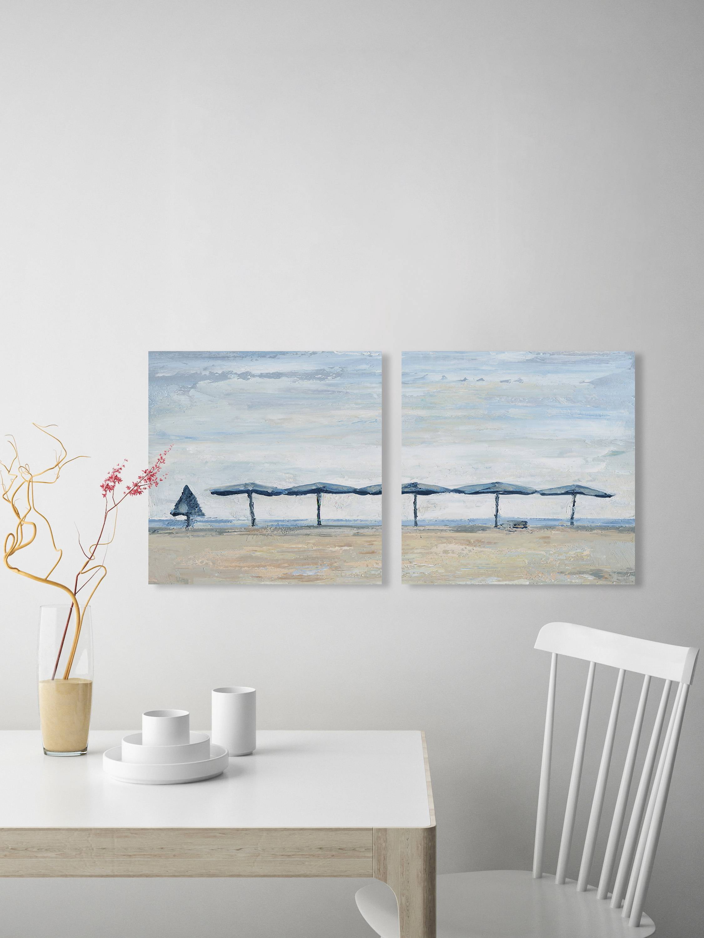 Marmont Hill Sunny Day at the Beach Diptych