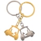 thumbnail image 4 of Anillo de llavero colgante de 2pcs con el campo de golf Vista de la visión del encanto del coche Decoración colgante, 4 of 5