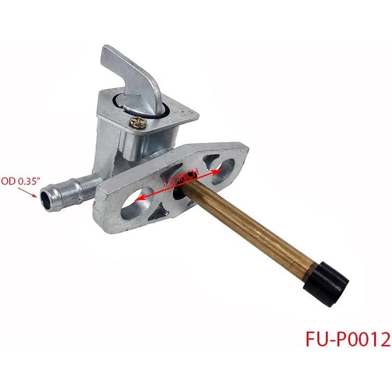 Vanne Petcock Réservoir Carburant Universelle – Robinet Essence 3 Positions Pour CB350 CB400 CB750 CB900 CX500 – Aluminium & Plastique Robuste