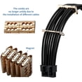 thumbnail image 3 of FormulaMod Metal Cable Comb Kit Brass Material Cable Management Tools Wire Organizer Combs for PSU Cable Extension Water Cooling, 3 of 6