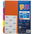 thumbnail image 4 of Avery Big Tab Reversible Fashion Dividers, Emojis, 5-Tab Set (24974), 4 of 5