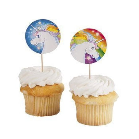 Unicorn Cupcake Cake Picks
