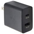 thumbnail image 1 of Samsung Adaptador de Corriente PD Duo de 35 W con Puertos USB y USB-C, Color Negro, 1 of 3