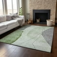 thumbnail image 6 of Addison Rugs Mayfield Washable Transitional Modern Green Rectangle Rug, 8' x 10', 6 of 6